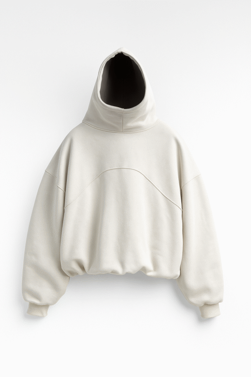 Oversized High-Neck Hoodie HN-AK003