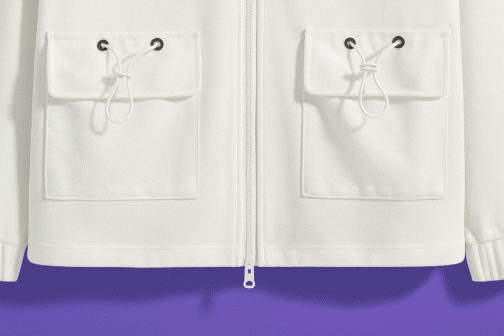 Utility Pocket Zip-Up Hoodie UP-AK002 - Image 5