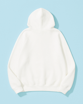 Classic White Oversized Hoodie OH-AK008