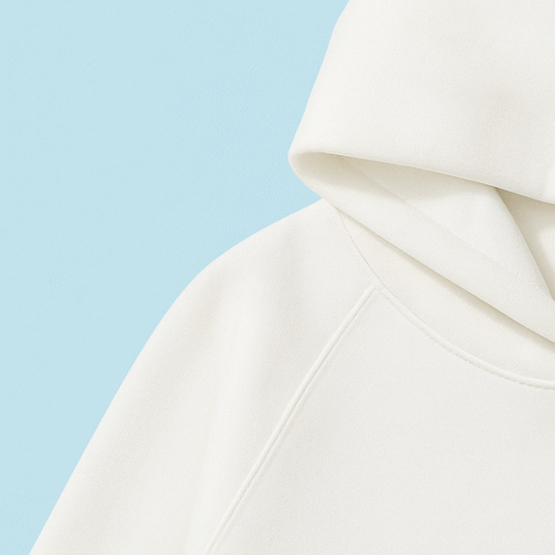 Classic White Oversized Hoodie OH-AK008 - Image 5