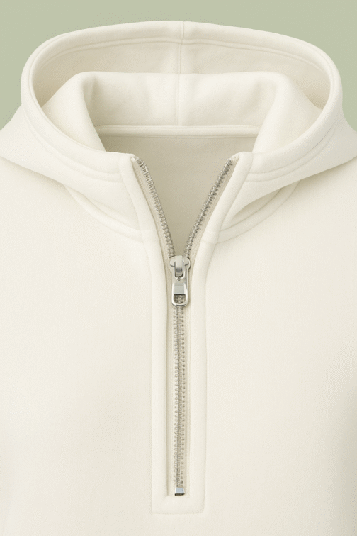 Women's Half-Zip Hoodie HP-AK003 - Image 3