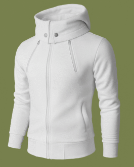 Futuristic Zipper Hoodie FZ-AK009