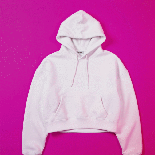 Cropped Pullover Hoodie CP-003