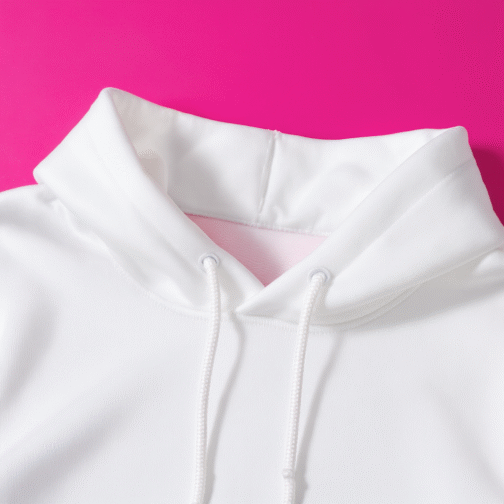 Cropped Pullover Hoodie CP-003 - Image 5