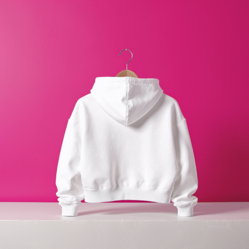 Cropped Pullover Hoodie CP-003 - Image 2