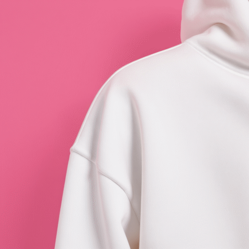 Cropped Pullover Hoodie CP-003 - Image 3