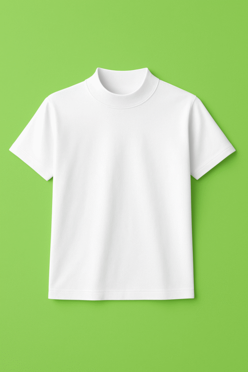 Mock‑Neck T‑Shirt MS-AK021