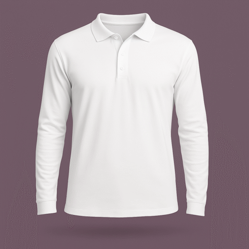 Long‑Sleeve Polo LP-AK016