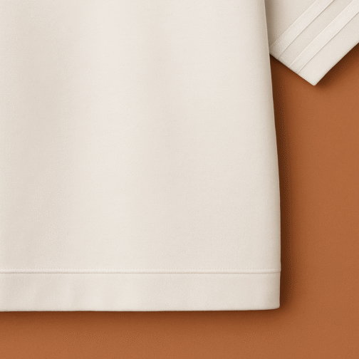 Crew Neck T-Shirt with Double Stripe Sleeves ST-AK005 - Image 4
