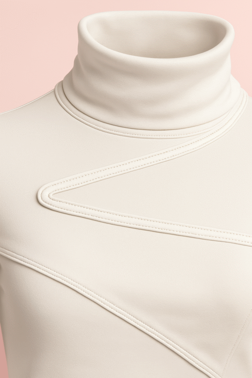 Turtleneck Top TS-AK005 - Image 2