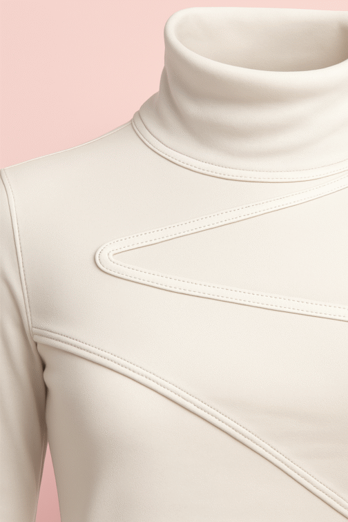 Turtleneck Top TS-AK005 - Image 4