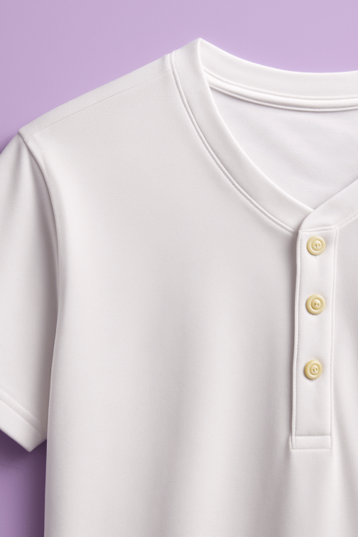 Henley Neck T-Shirt HN-AK008 - Image 4