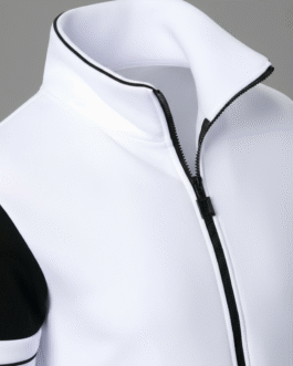 Men’s Color Block Zip-Up Sweatshirt ZS-AK023